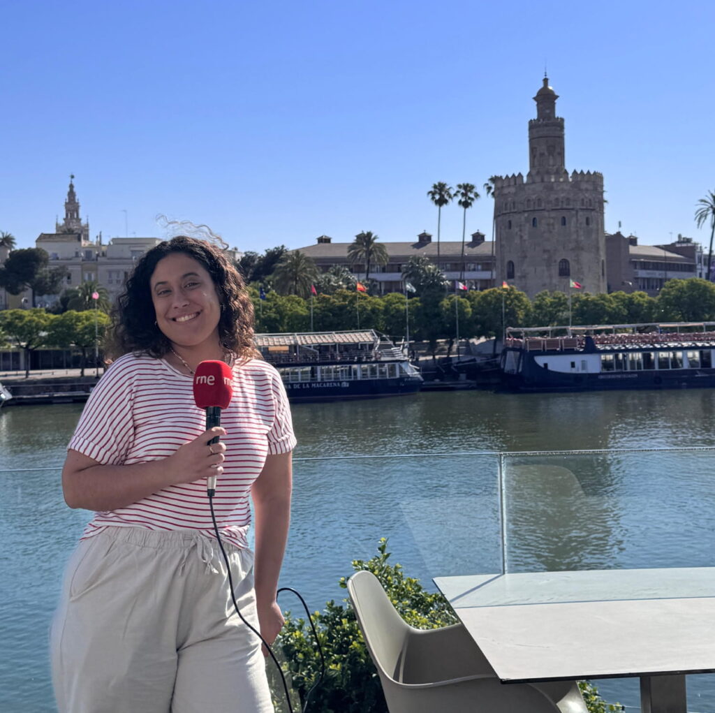 Marta Sánchez periodista Sevilla